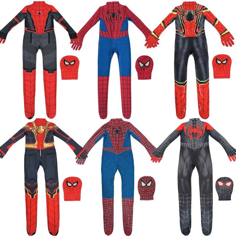 New Spiderman Cosplay Jumpsuit Miles Morales For Kids - ToylandEU