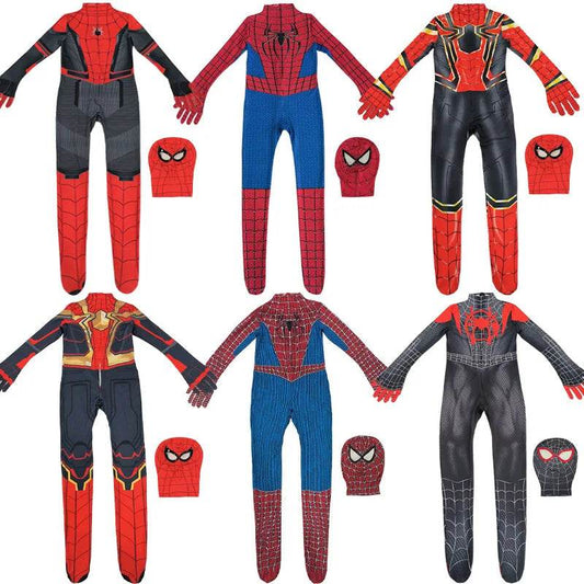 New Spiderman Cosplay Jumpsuit Miles Morales For Kids - ToylandEU