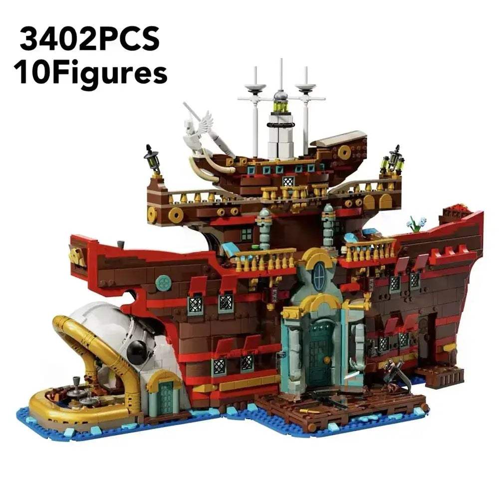 New Style Floating Restaurant Model Kit With Lego Blocks - ToylandEU