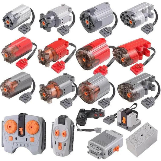  New Technical Motor Parts Building Blocks PF Model Sets -  ToylandEU™