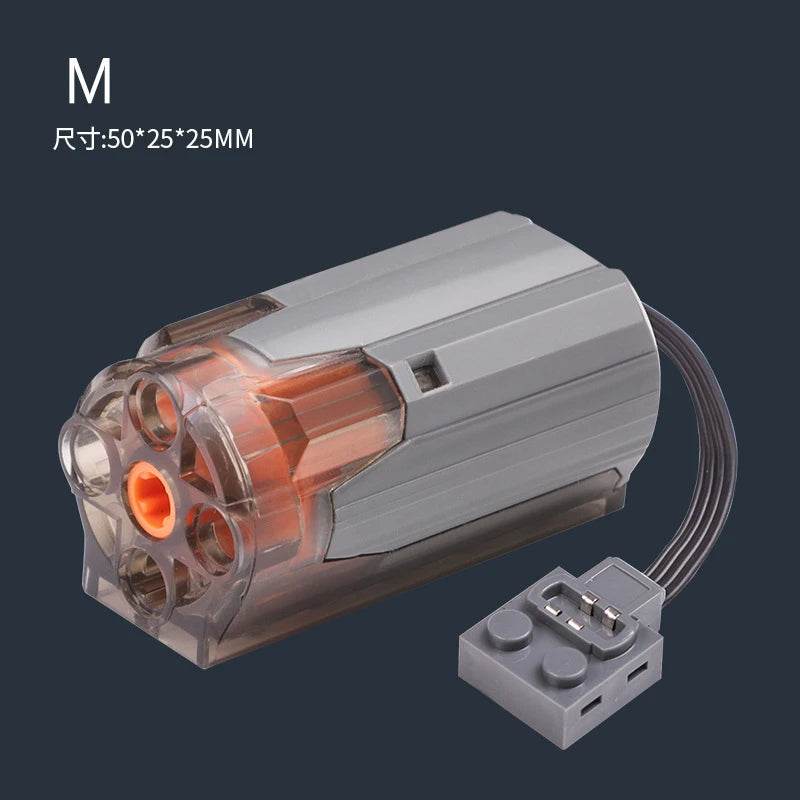 New Technical Motor Parts Building Blocks Power Function PF Model Sets Compatible Train Accessories MOC High-tech Bricks - ToylandEU