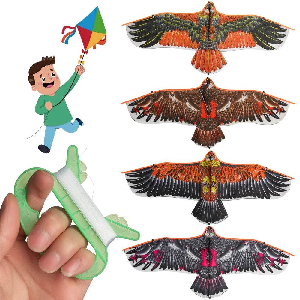 New Toys 1.1m Huge Eagle Kite Easy Family Outdoor Fun - ToylandEU
