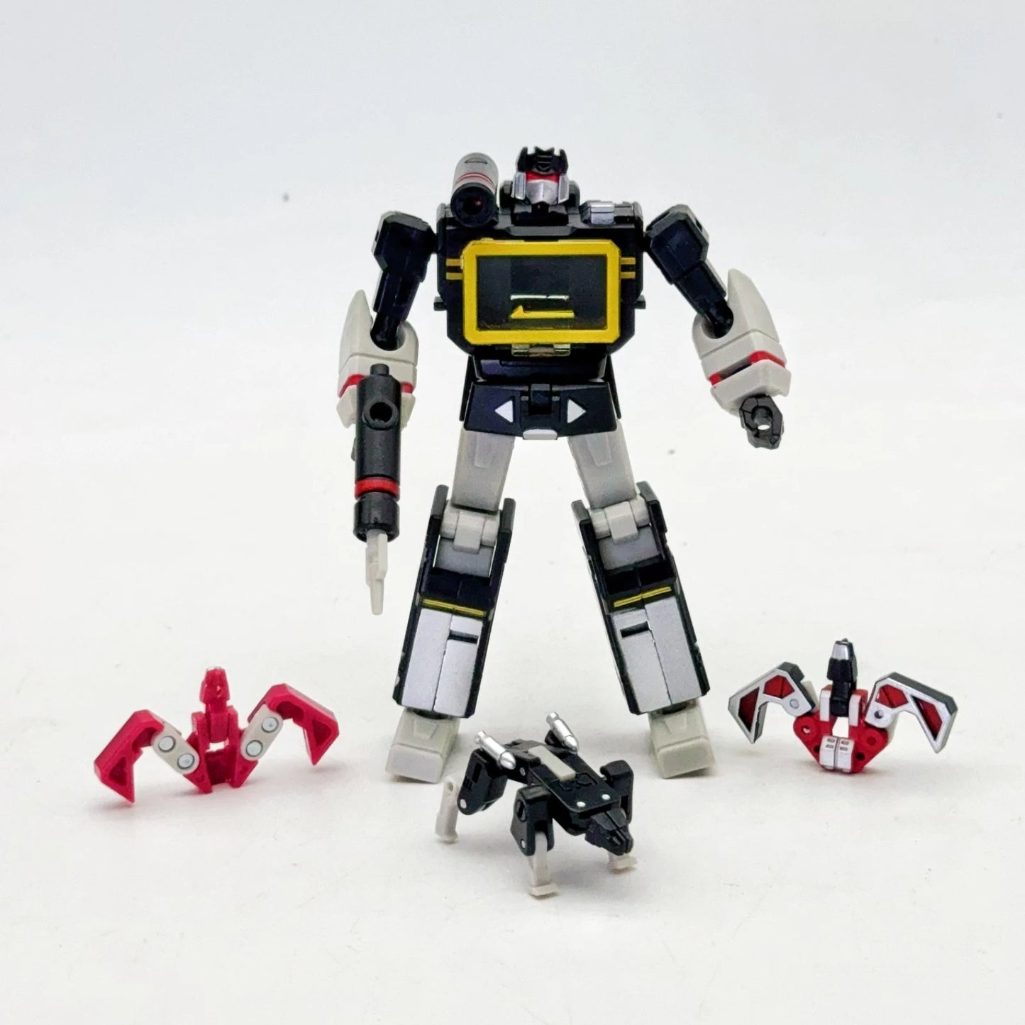 New Transformer Action Figure Black Soundwave For Kids - ToylandEU