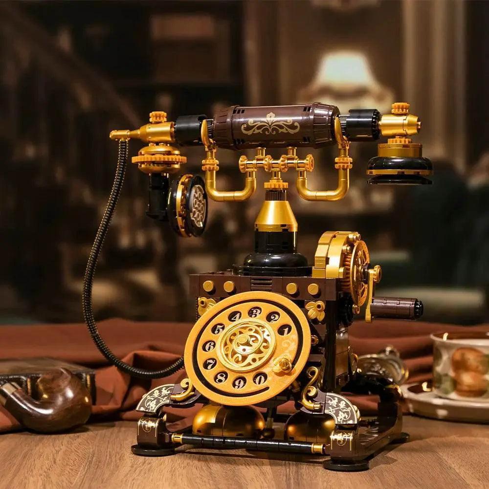  New Vintage Telephone Building Blocks Toys for Kids Decor -  ToylandEU™