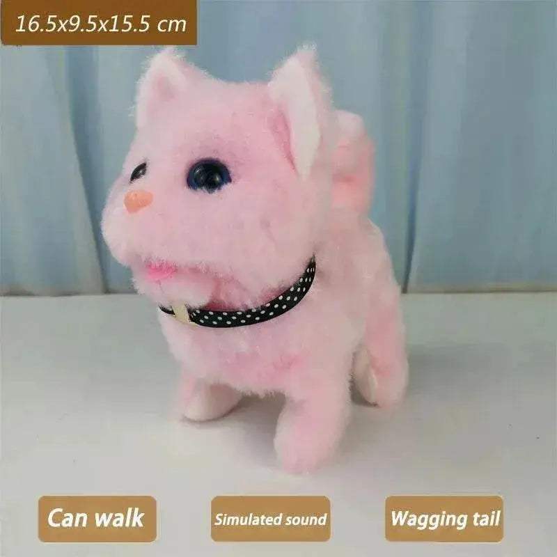 New Walking Kitty Plush Toy Interactive Meowing For Kids - ToylandEU