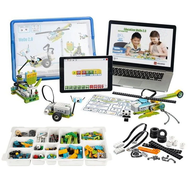 New WeDo 2.0 Core Boxed Robotics Kit Compatible With 45300 Building Blocks For Kids - ToylandEU