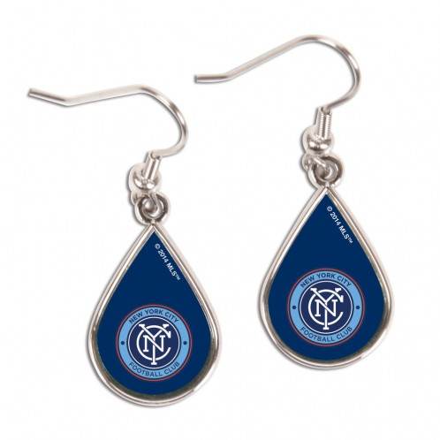 New York City FC Earrings Tear Drop Style Special Order - ToylandEU