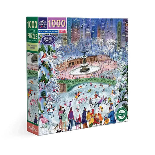  New York City Skaters 1000-Piece Jigsaw Puzzle Glow -  ToylandEU™