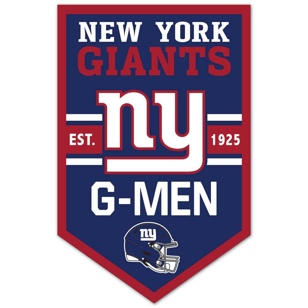 New York Giants 11x17 Wood Chevron Sign For Fan Cave - ToylandEU