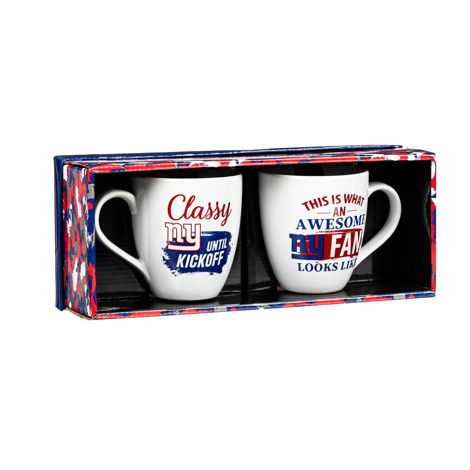 New York Giants 17oz Ceramic Coffee Mugs With Gift Box - ToylandEU