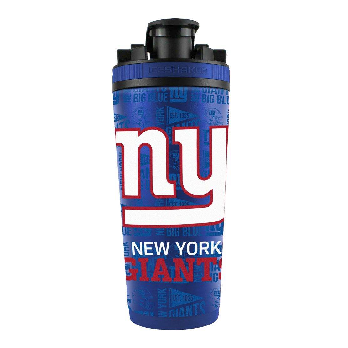 New York Giants 26oz Stainless Steel Ice Shaker Bottle - ToylandEU