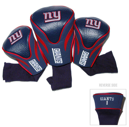 New York Giants 3 Piece Contour Golf Headcover Set - ToylandEU