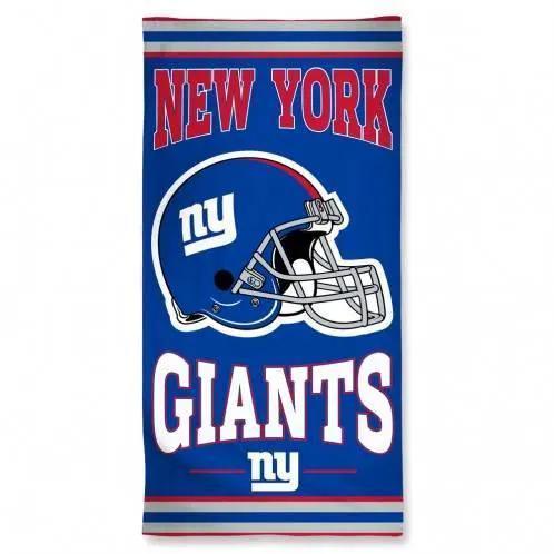  New York Giants Beach Style Towel 30x60 Cotton Velour Front -  ToylandEU™