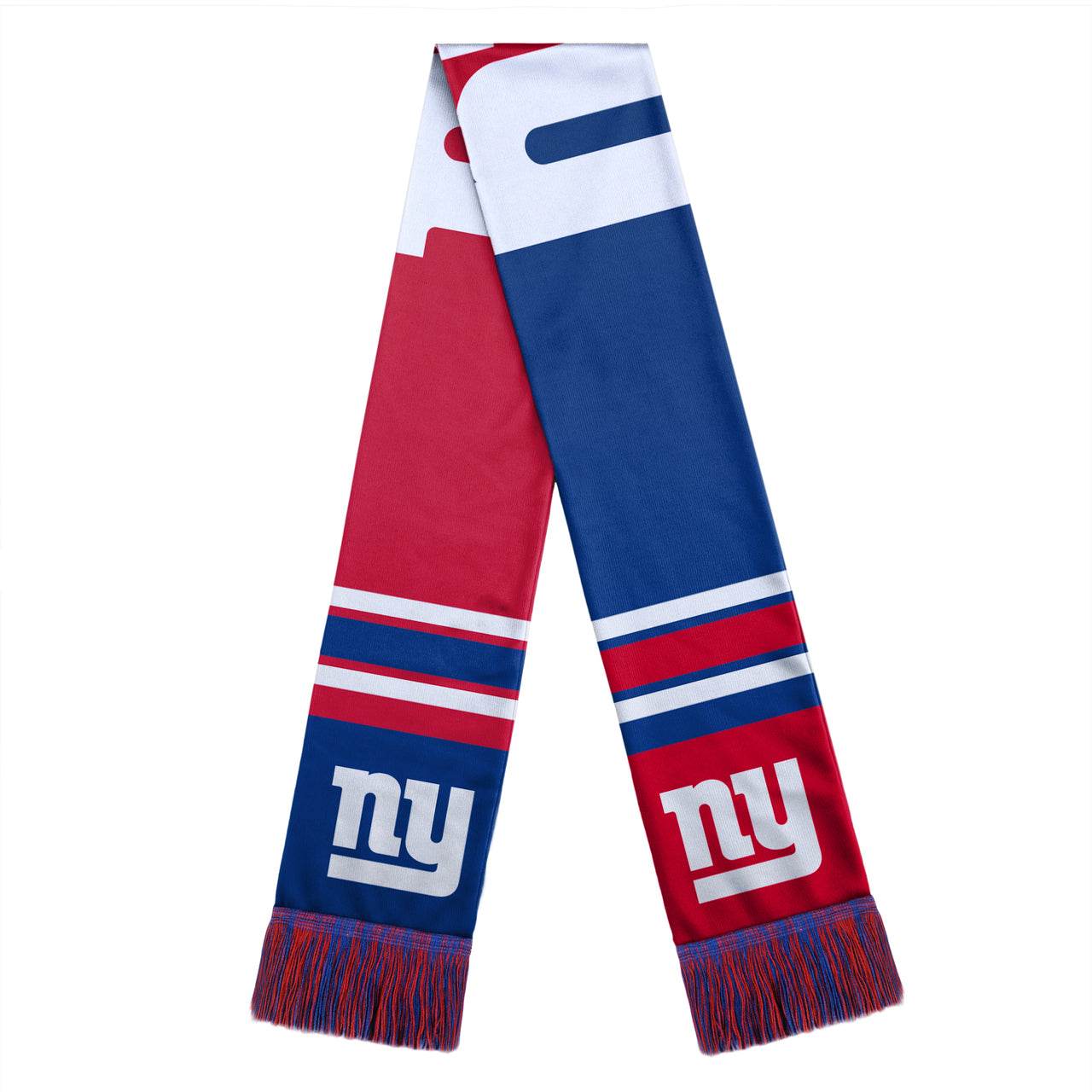 New York Giants Colorblock Scarf With Big Logo Design - ToylandEU