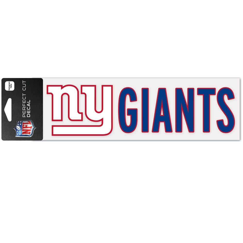 New York Giants Decal 3x10 Perfect Cut Wordmark Vinyl - ToylandEU