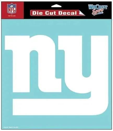  New York Giants Decal 8x8 Die Cut White -  ToylandEU™