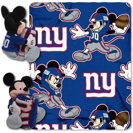 New York Giants Disney Hugger Blanket With Mickey Logo - ToylandEU