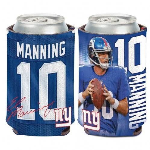 New York Giants Eli Manning Can Cooler 12 Oz Neoprene - ToylandEU