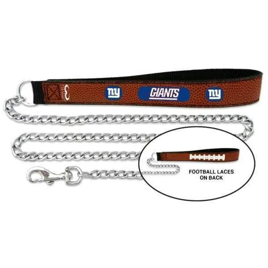  New York Giants Football Leather Dog Leash Large Gamewear -  ToylandEU™