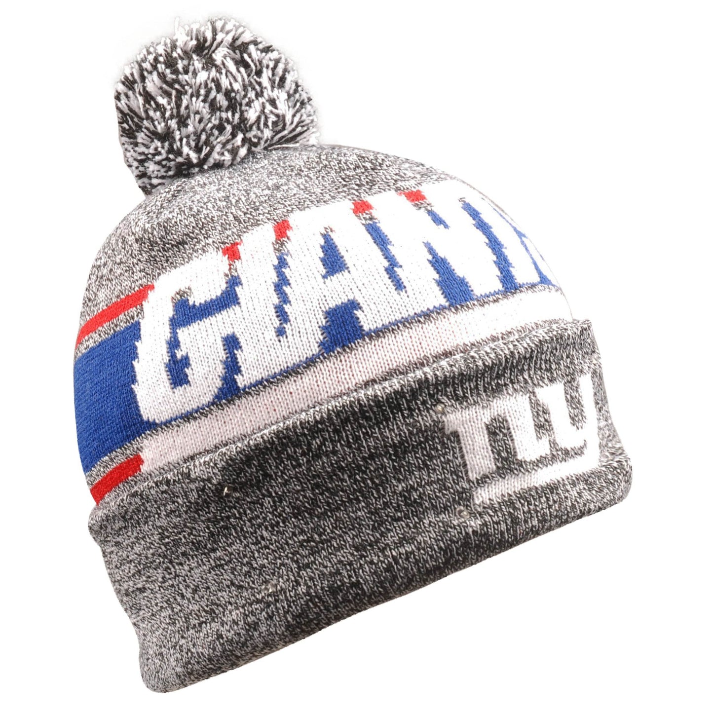 New York Giants Gray Stripe Light Up Beanie Winter Cap - ToylandEU