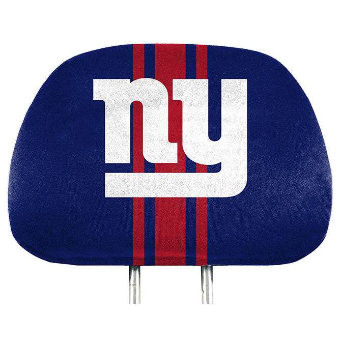 New York Giants Headrest Covers Full Printed Style Two Pack - ToylandEU