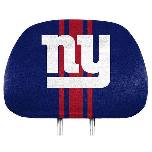 New York Giants Headrest Covers Full Printed Style Two Pack - ToylandEU