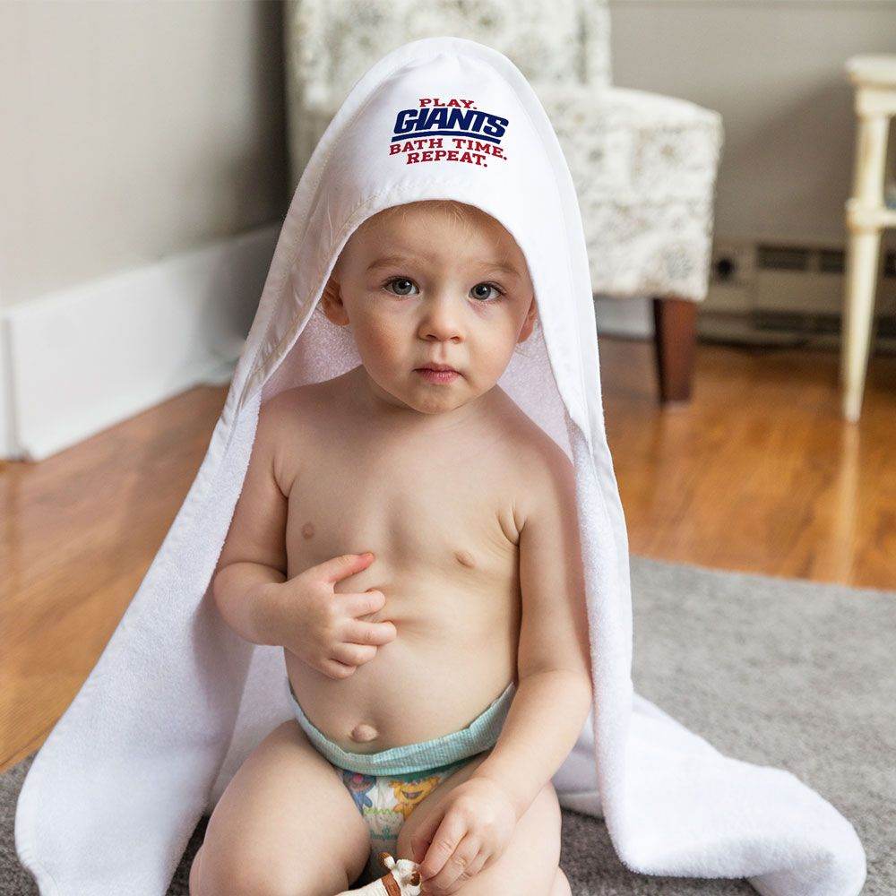 New York Giants Hooded Baby Towel All Pro Terry Cloth - ToylandEU