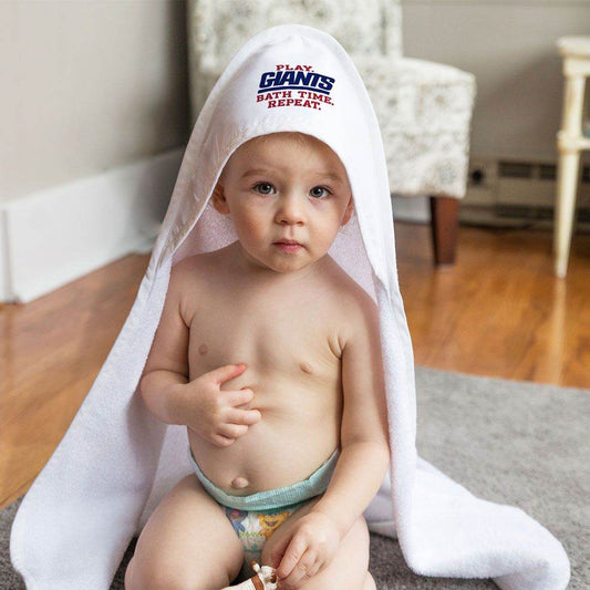 New York Giants Hooded Baby Towel All Pro Terry Cloth - ToylandEU