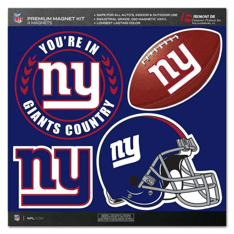  New York Giants Magnet Kit 4 Piece NFL Team Office Decor -  ToylandEU™