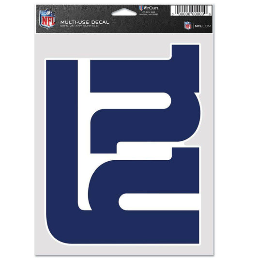 New York Giants Multi Use Decal Pack For Sports Fans - ToylandEU