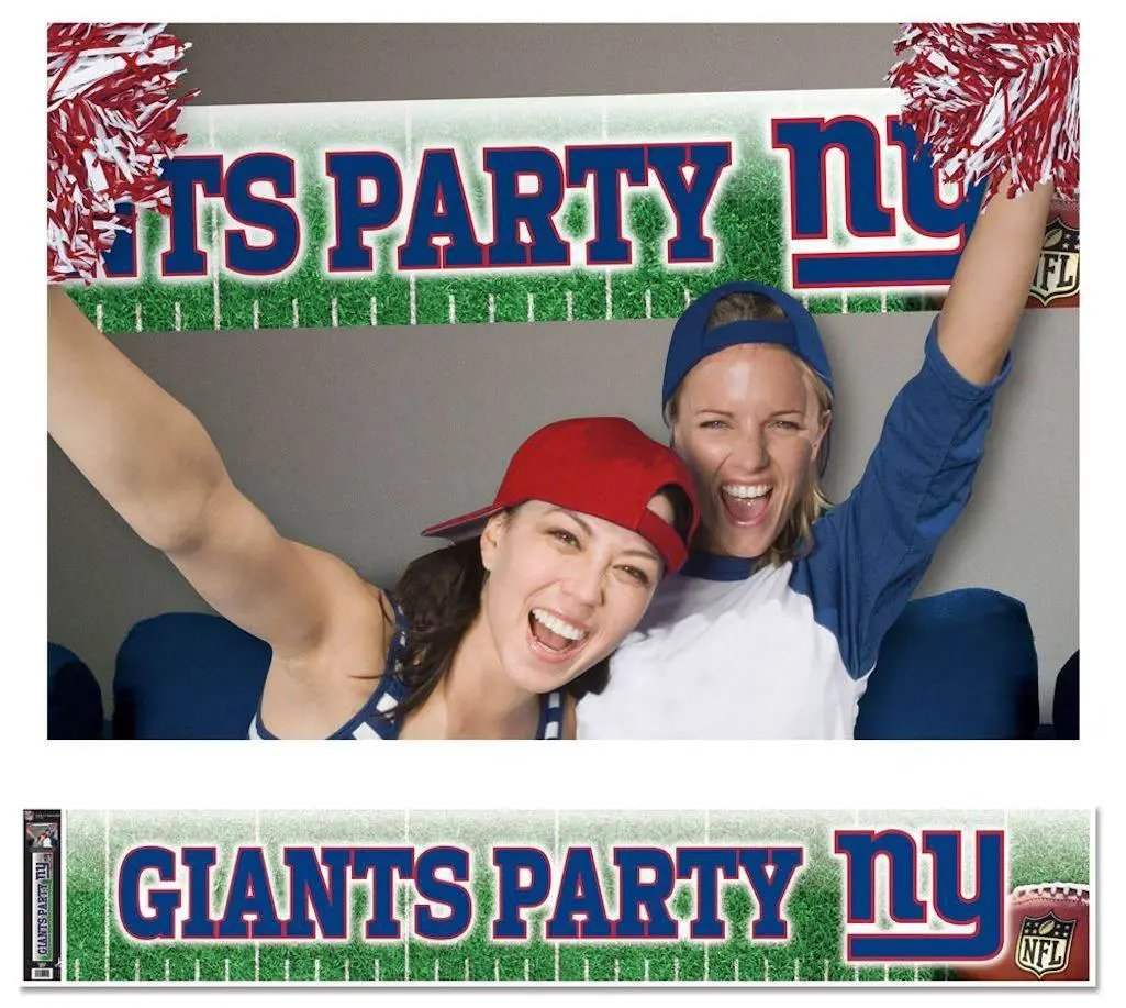  New York Giants Party Banner 12x65 Durable Weatherproof -  ToylandEU™