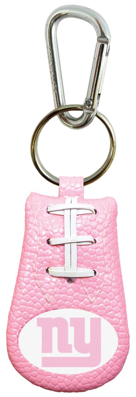 New York Giants Pink Football Keychain By Gamewear ToylandEU