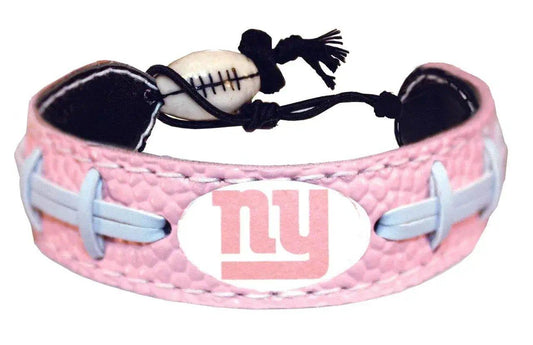  New York Giants Pink Leather Football Bracelet Adjustable -  ToylandEU™