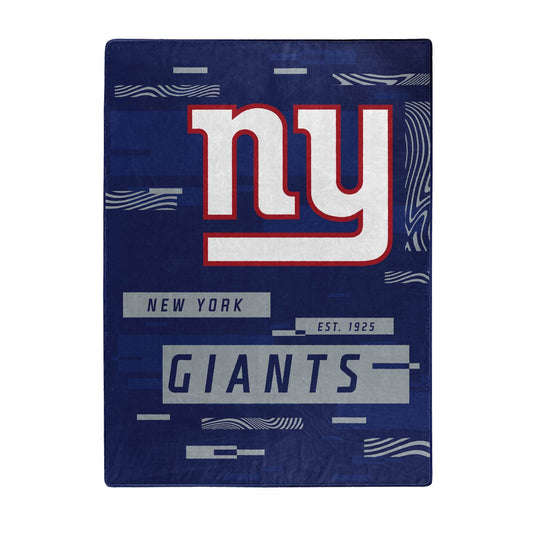 New York Giants Raschel Blanket Digitize Design 60x80 - ToylandEU