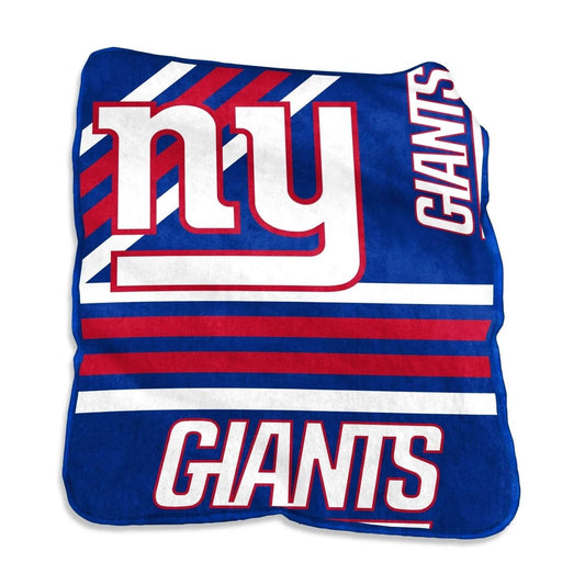 New York Giants Raschel Throw Blanket 50x60 Official - ToylandEU