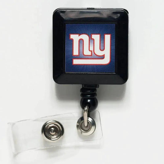  New York Giants Retractable Badge Holder Square Clip -  ToylandEU™