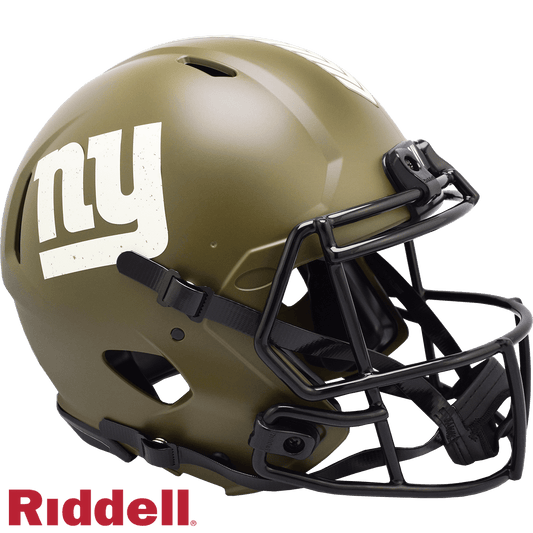 New York Giants Riddell Salute To Service Full Size Helmet - ToylandEU