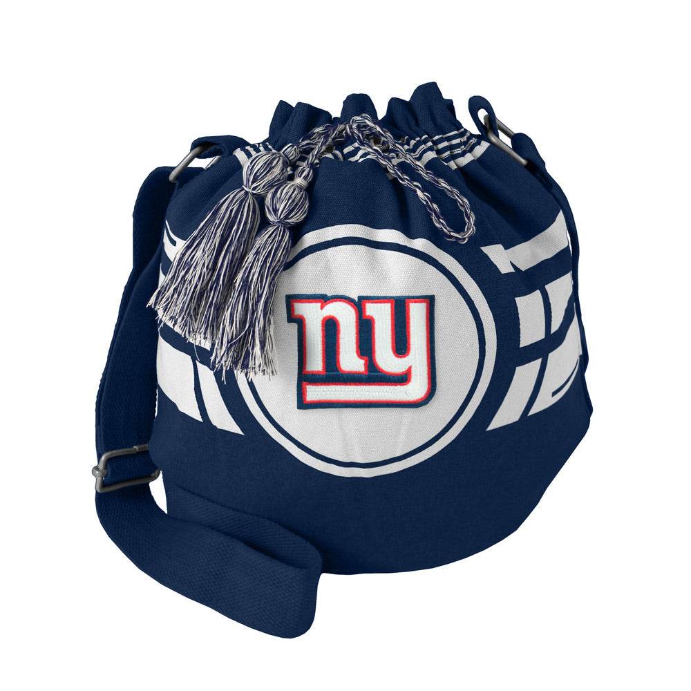 New York Giants Ripple Drawstring Bucket Bag For Fans - ToylandEU
