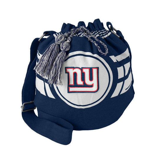 New York Giants Ripple Drawstring Bucket Bag For Fans - ToylandEU
