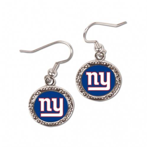 New York Giants Round Style Earrings Officially Licensed - ToylandEU
