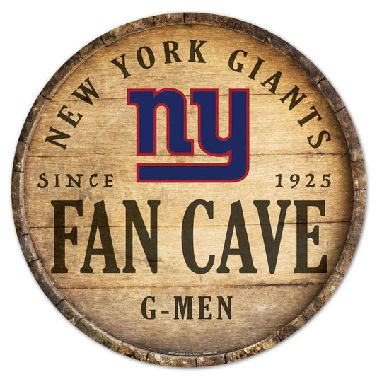  New York Giants Round Wood Barrel Top Sign 14 Inch Decor -  ToylandEU™