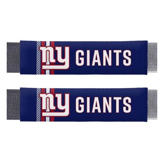 New York Giants Seat Belt Pads Team Color Plush 2 Pack - ToylandEU