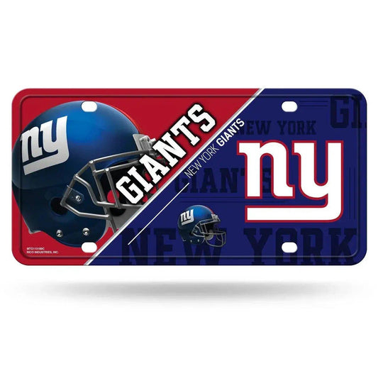  New York Giants Split Design Aluminum License Plate -  ToylandEU™