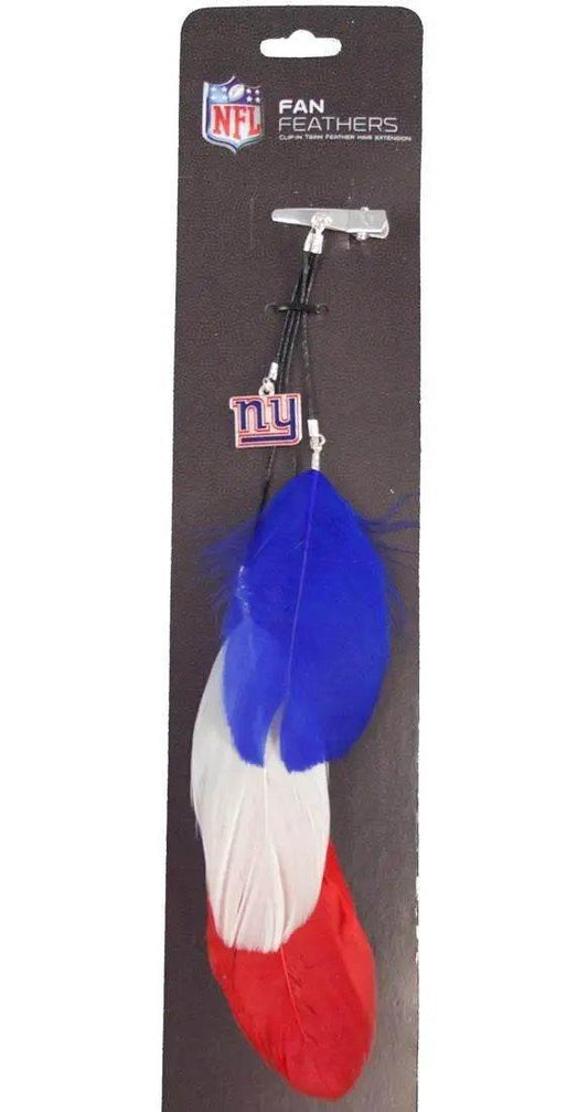  New York Giants Team Color Feather Hair Clip Little Earth -  ToylandEU™
