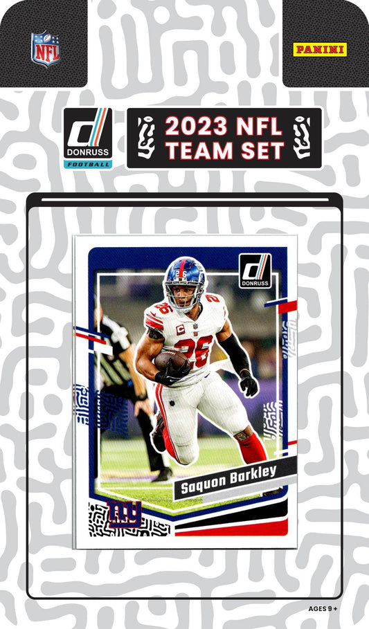 New York Giants Team Set 2023 Donruss Card Collection - ToylandEU