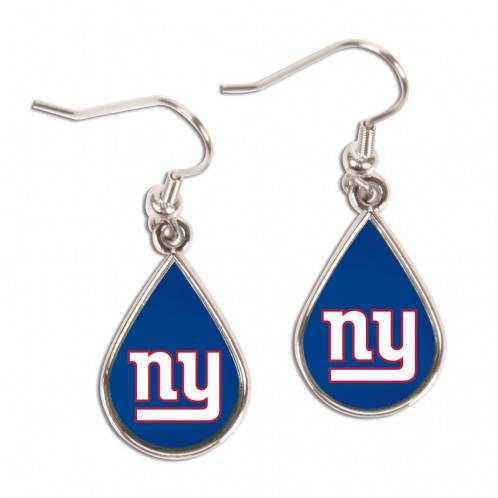 New York Giants Teardrop Earrings Special Order Logo - ToylandEU
