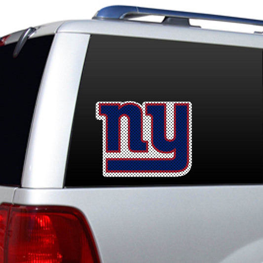 New York Giants Window Film 12 Inch Die Cut Banner Sign - ToylandEU