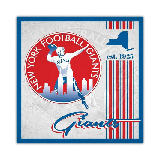  New York Giants Wood Sign 10x10 Album Design Home Decor -  ToylandEU™