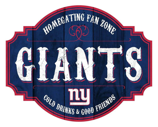  New York Giants Wood Sign 12 Inch Homegating Tavern -  ToylandEU™