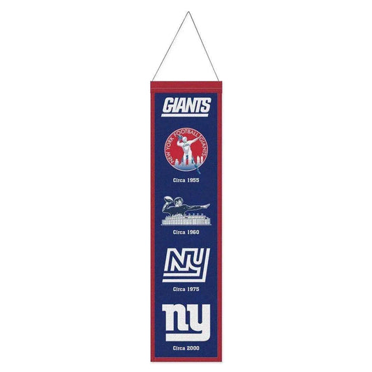  New York Giants Wool Banner 8x32 Heritage Evolution Design -  ToylandEU™